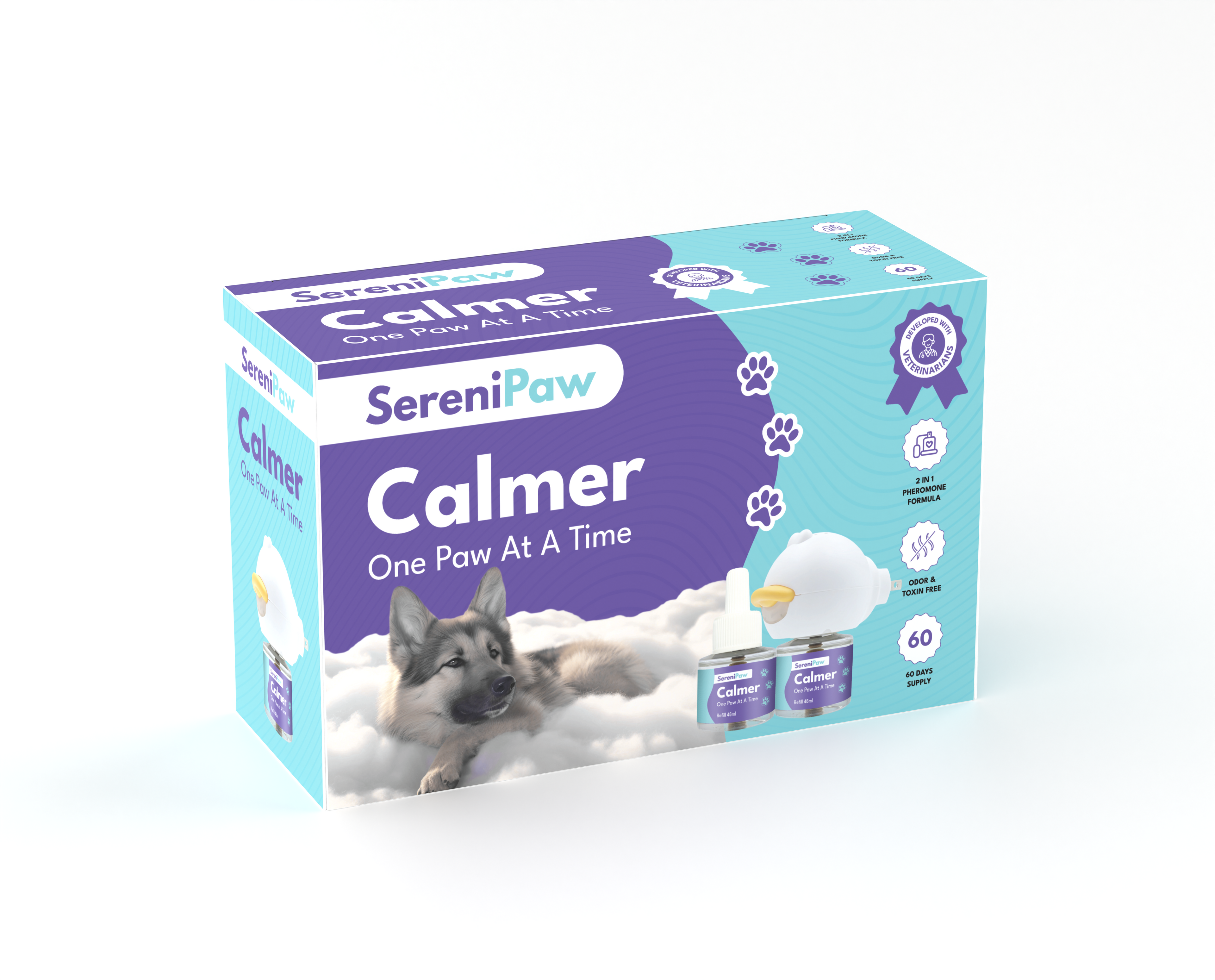 SereniPaw Dog Diffuser + Refill